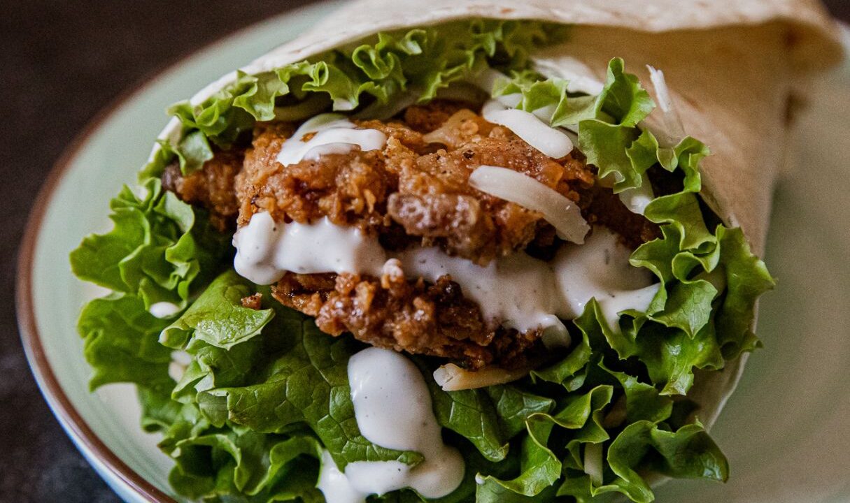 Crispy Chicken Ranch Wrap